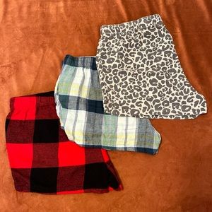 Set of 3 Old Navy lounge/pj shorts